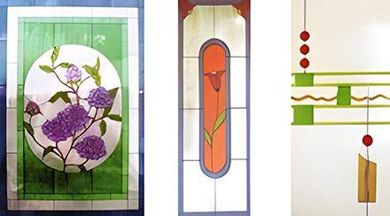 Decore sus superficies de cristal con una vidriera en colores